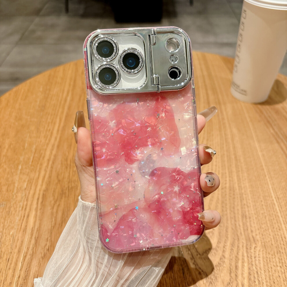 Iphone 17 Pro Max Case Mirror Stand Shockproof Full 9152228969766