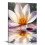 Tableau mural sur toile Fleur de lotus 40 x 50 cm 1