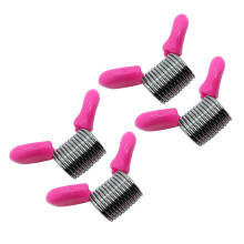 Set of 4 Jewelry Making Tool Stringing Bead Stopping Spring End Fasteners Alloy Texture Suitable for Beading Bracelets