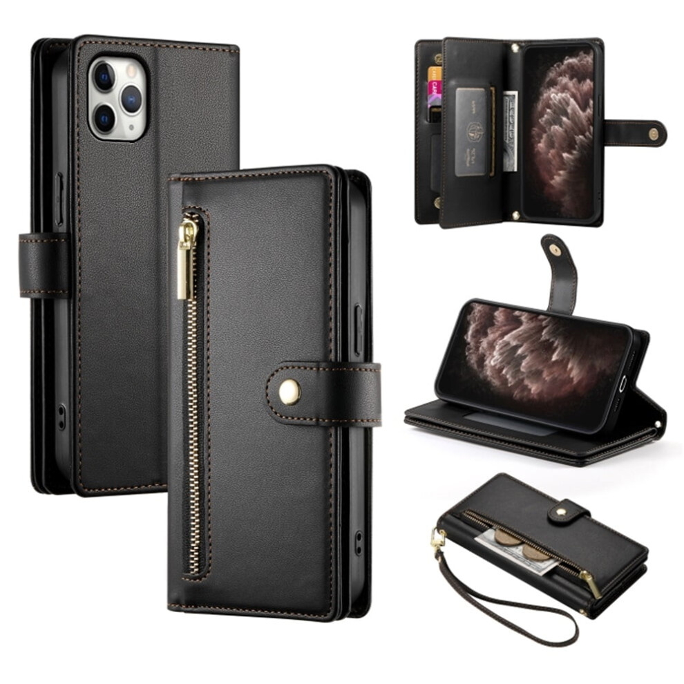 Wallet Case For Iphone 11 Pro Max Leather With Black 9165521186686