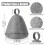 Wool Sauna Hat for Steam Bath and Shower Use 2