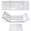 Three/Fold Ultra-thin Wireless Foldable Bi-fold Keyboard, Silent, Portable, Universal for Three Systems, Computer Office 5