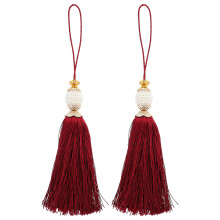 2pcs DIY Sofa Tassels Exquisite Handmade Tassels Curtain Hanging Tassels