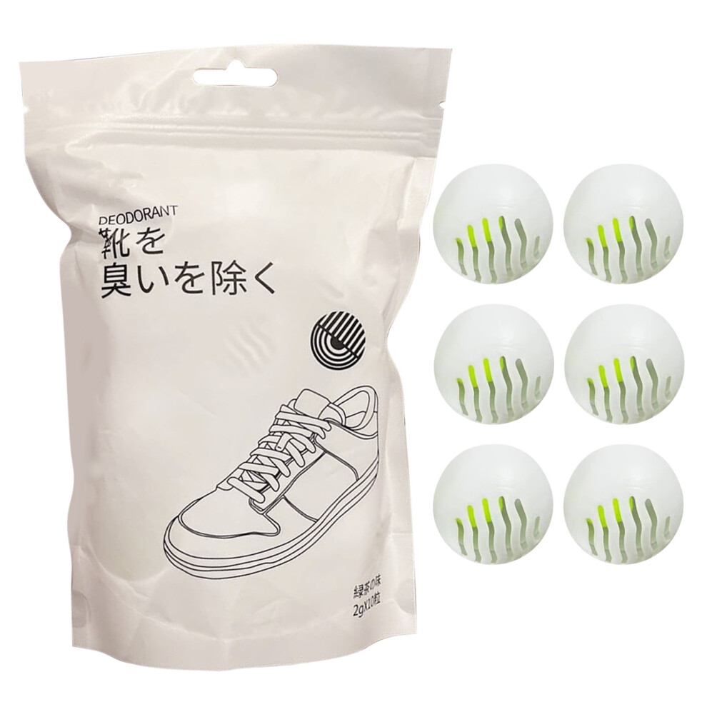 6pcs Shoe Smell Balls â Portable Odor Freshener for Sneakers, Boots, Socks, Cabinets & Wardrobes â Natural Scent Balls