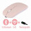 Mouse Dual Mode Bluetooth Wireless Rechargeable Silent Button Adjustable DPI USB 2.4G Optical Suitable for Laptops New 3
