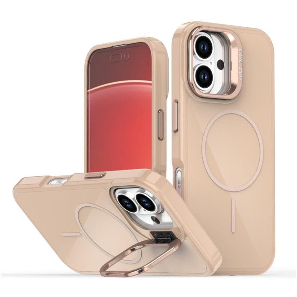 Iphone 16 Slim Frosted Case Shockproof Tpu With Orange 9165521188253