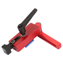Sliding Chute Positioner With T Slot Limiter Durable Aluminum Alloy Woodworking Tool For Accurate Length Measurement And Stable Fixation