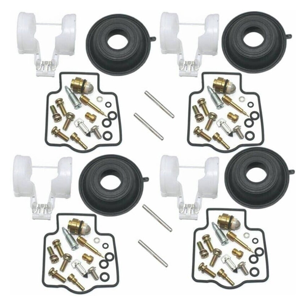 4Pcs Carburetor Repair Kit For Kawasaki For Zx600 For Zx-6 1990-2005 For Zx600 Zzr600 1990-1995 For Zx600 For Zx6r 1995-1997 9130661958639