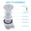 Siphon de douche extra-plat, siphon latéral universel pour douche de sol. 2