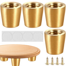 Desk Legs 4 Pieces Dresser Legs Non-Slip Furniture Feet for Bed Nightstand Dresser Cupboard Desk Chair Sofa Cabinet noble