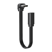 Cabo extensor USB Type-C reto e em ângulo reto de 1 m