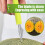 Ensemble de 4 cuillères à melon en acier inoxydable 2