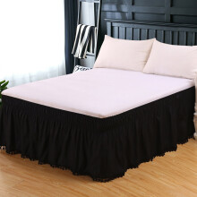 Jupe de lit King Bed Down 15 po Volant doux 1 pièce