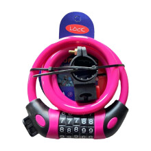 Bike Lock Cable Combination Bike Lock 5 Digit Resettable Bicycle Cable Lock For Road Bike Motorcycle Scooters