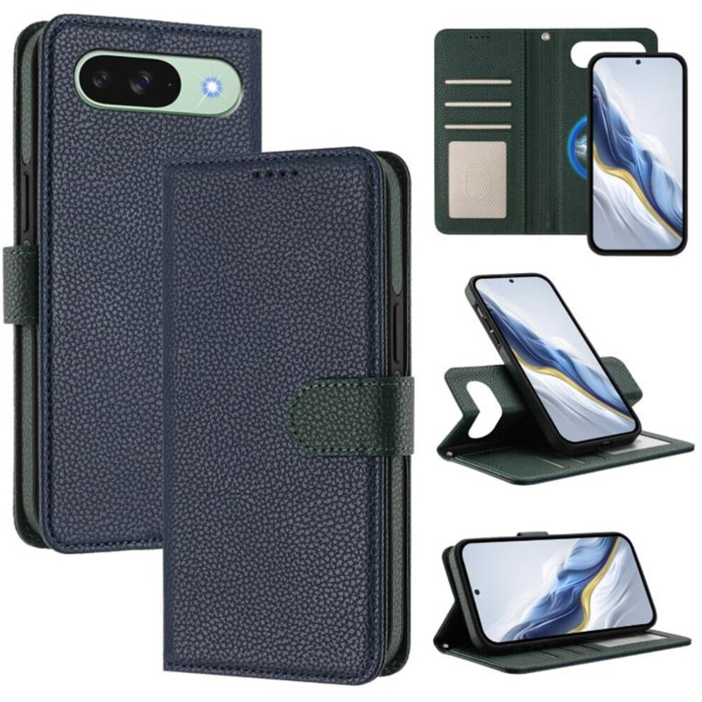 Rfid-Blocking 2-In-1 Detachable Wallet Case With Wrist Strap & Magnetic Flip Cover For Google Pixel 9 Pro Xl 9130661956901