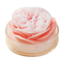 Bougie parfumée à la rose en cire de soja, 340 g