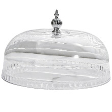 Tapa de campana de plástico transparente para pasteles (1 pieza)
