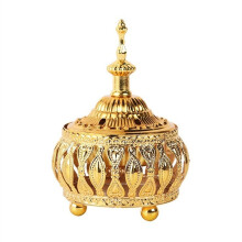 Brûleur d'encens arabe en métal creux (1 pièce)