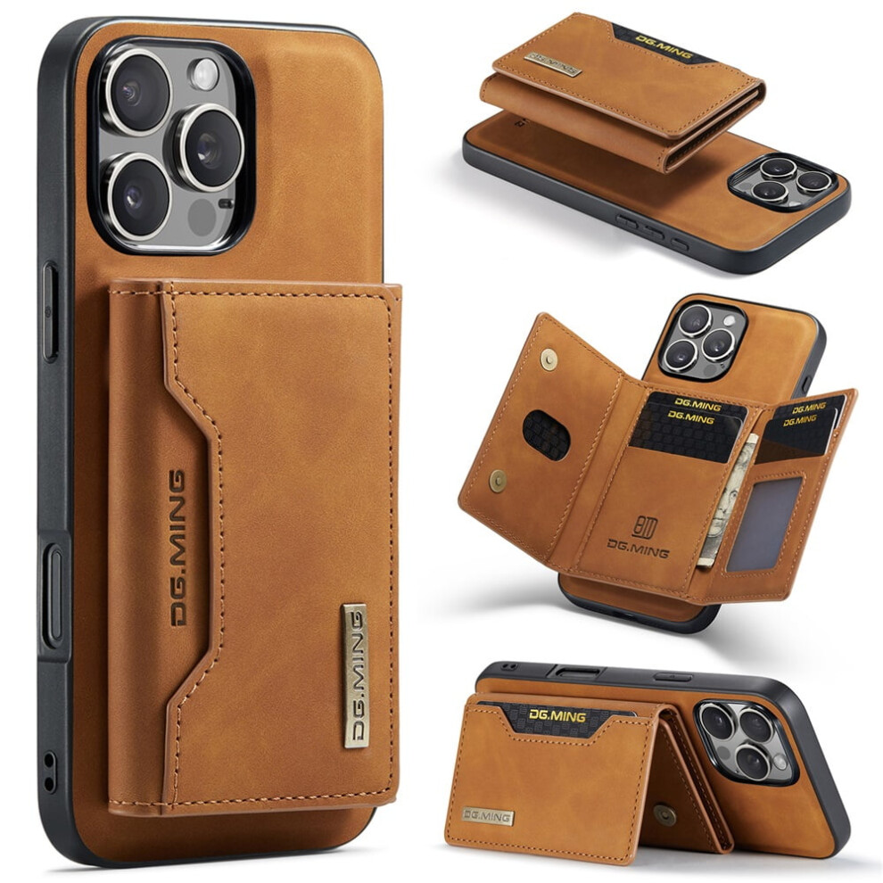 Dg.ming Leather Wallet Case For Iphone 16 Pro Max 6.9 Inch 9165521184590