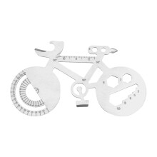 16-in-1 Stainless Steel Multi-Tool with Screwdrivers, Wrenches, Ruler – Compact for Cyclists & DIY Enthusiasts