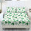 Ensemble de draps Shamrock Clover à pois Queen 3 pièces Refroidissement 1