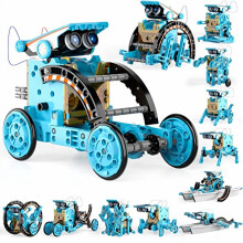 Kit de robot solaire STEM, ensemble de construction éducatif 12 en 1