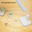Lampe de lecture LED Capino rechargeable en forme de stylo 10W 8