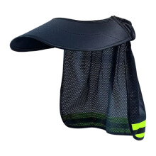 Sun shield mesh neck cover 33x50cm for hard hats with