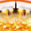 Magnetic Weighted Hula Hoop, TPE, White/Orange, Counter 3