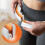 Magnetic Weighted Hula Hoop, TPE, White/Orange, Counter 6