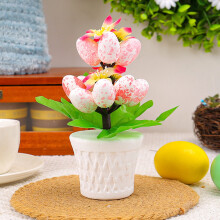 Linda caja de regalo con diseño de pollitos de Pascua en miniatura: decoración estética para el hogar en primavera, tamaño pequeño, compatible