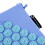 Acupressure Mat Set, Blue - Includes Pillow 8