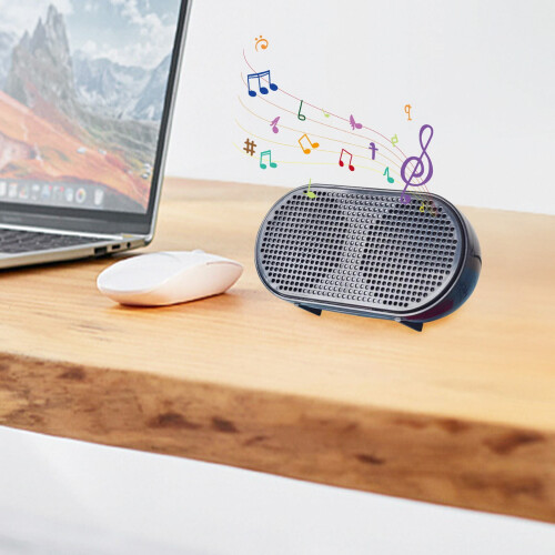 Portable Small Speaker Mini Small Appliance New Small Audio Desktop Space Saving Computer USB Speaker