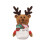 Kerst snoeppotten plastic kerstman eland sneeuwpop ornament3 1