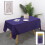 Nappe jetable incassable 54 x 72 pouces 1