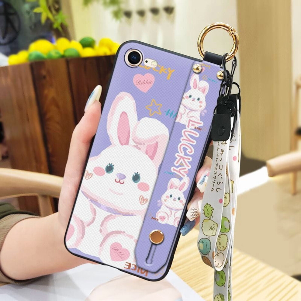 Silicone Phone Case Compatible With Iphone 7/8/Se 2020/Se2 Â Waterproof, Anti-Knock, Dust-Resistant, With Lanyard & Kickstand 9165521673193
