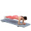 Foldable Gymnastics Mat, 1800x600mm, Grey 5