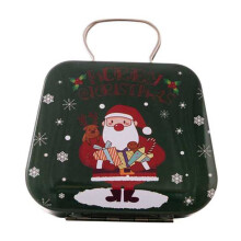 Décorations de Noël, articles de décoration de Noël, sacs à main en fer-blanc, boîtes à bonbons, cadeaux pour enfants, petites boîtes en fer,