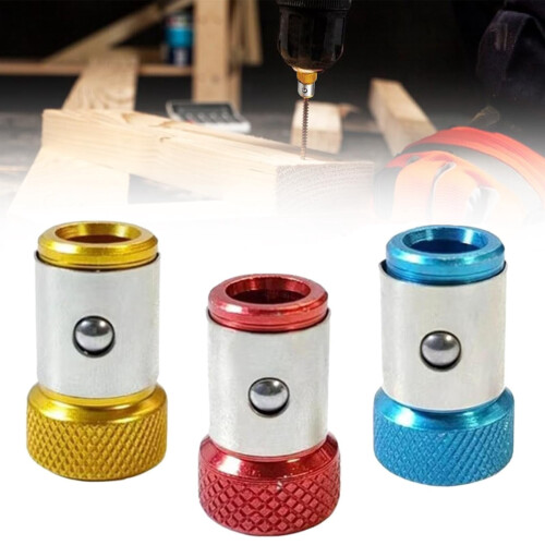 Upgraded Magnetic Screwdriver Bit Holder Ring Hex Screw Removable Ring for Power Bits and Household Tools 2
