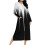 Women's plush winter robe with pockets, multicolor, M 1