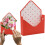 Flower Envelope Gift Box Waterproof Folding Bouquet Box 1 pc 1