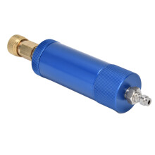 Oil Water Separator 30MPa Aluminum Alloy, Blue for High Pressure Air Compressors