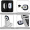 Καπέλο σκούφος Morttic Unisex LED – Επαναφορτιζόμενο, 4 LED, εξαιρετικά απαλό, ζεστό 5