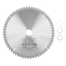 60Teeth Circular Saw Blade for Multi-Material Use, Smooth Fast Accurate Cutting TCT Disc with Trapezoidal Tooth Design, Excellent Cutting Effect on