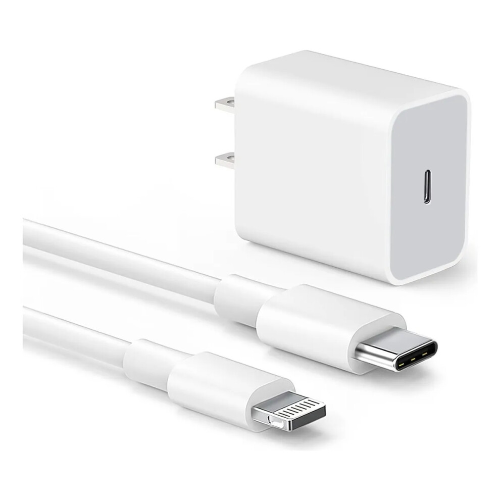 Smart Chip Usb C Wall Charger For Apple Devices, Over-Voltage Protection With Pd3.0fast Charging Technology, Universal Compatibility Compact Design 9071309131376