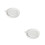 2Pcs White Ceramic Ginger Household Garlic Accessory Easy Clean 7