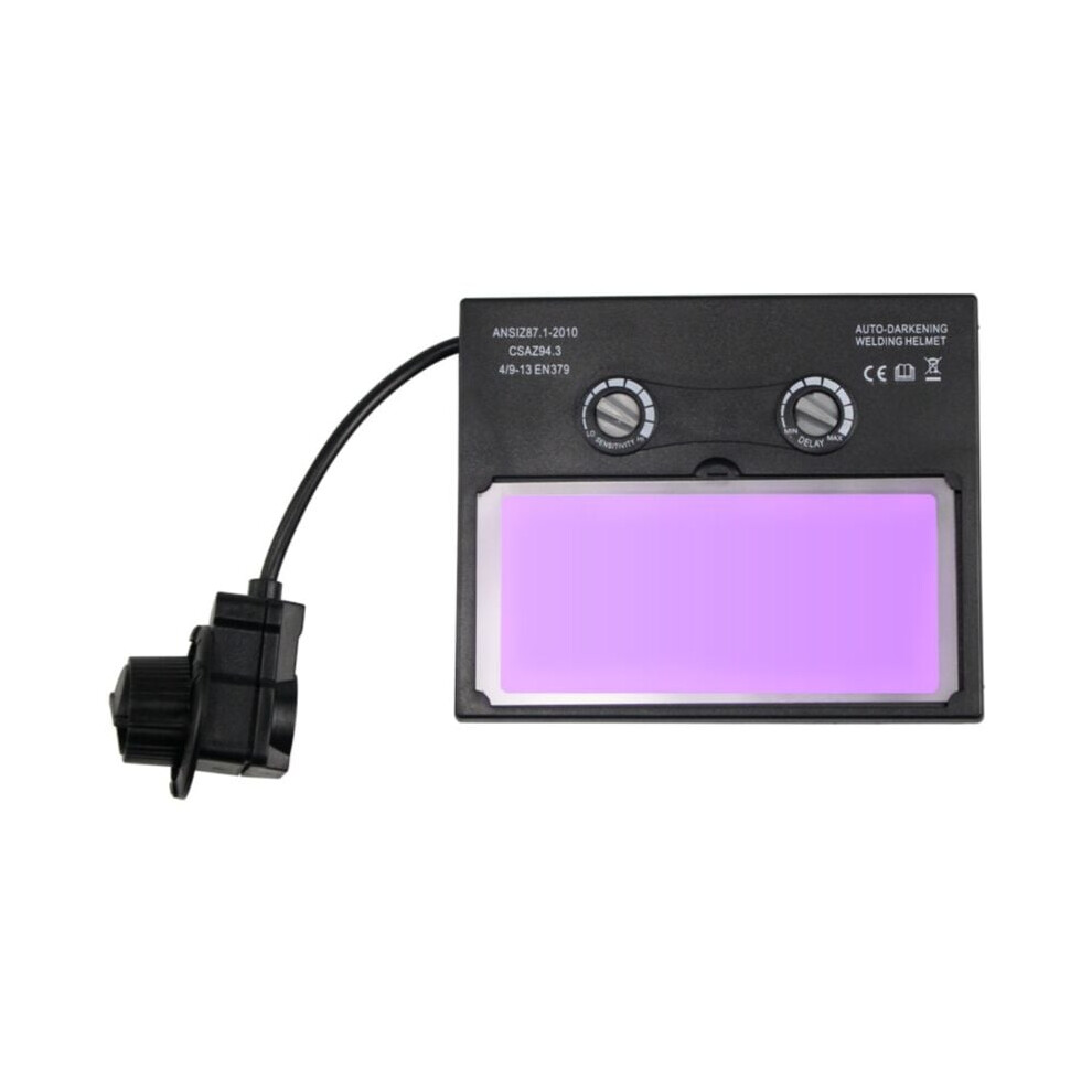 Automatic Shading Welding Helmet Lens, High Definition Optical Clarity With High Sensitivity Arc Sensor, Solar Powered Charging, Welding Protective 9083649604151