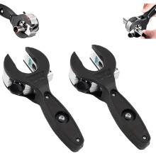 Cortador de Tubos com Catraca – Ferramenta de Fixação com Uma Só Mão para Mangueiras de Cobre, PVC, Plástico e Escapes; Cortador de