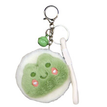 Sminkspegel Plysch Sminkspegel Plysch Sminkspegel Bärbar Dubbelsidig Sminkspegel Hög Klarhet Sminkspegel Nyckelring Hängande För Resor