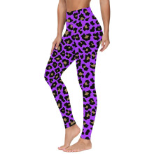 Leggings für Damen in großen Größen, hochgeschnittene Yogahosen mit Bauchkontrolle und Kompressionsfunktion, ideal zum Laufen, trendiges